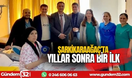 Şarkikaraağaç’ta Yıllar Sonra Bir İlk