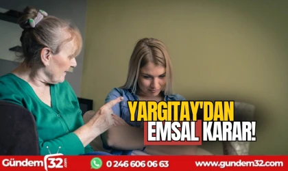 Yargıtay'dan emsal karar