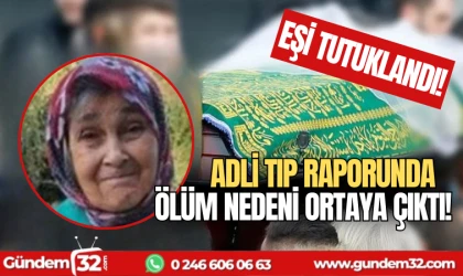 Adli tıp raporunda ölüm nedeni belli oldu