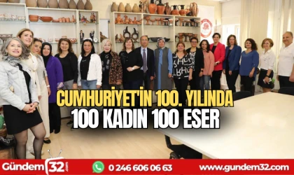 Cumhuriyet'in 100. Yılında 100 Kadın 100 Eser