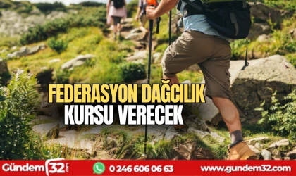 Federasyon dağcılık kursu verecek