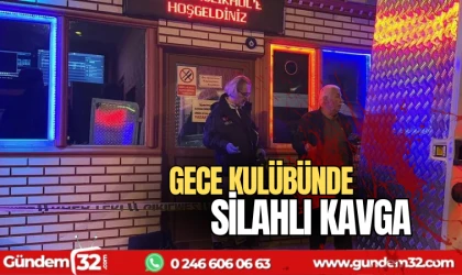 Gece Kulübünde Silahlı Kavga