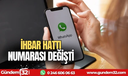İhbar hattı numarası değişti