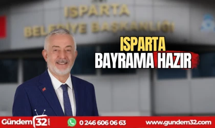 Isparta bayrama hazır