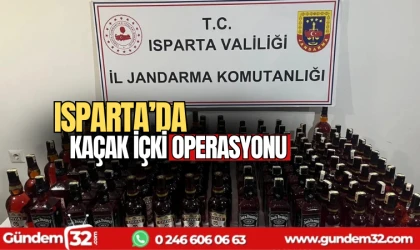 Isparta'da kaçak operasyonu