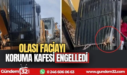 Olası facia ucuz atlatıldı