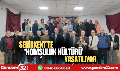 Senirkent’te ‘Komşuluk Kültürü’ yaşatılıyor