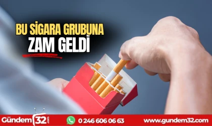 Sigara gruplarına zam geldi