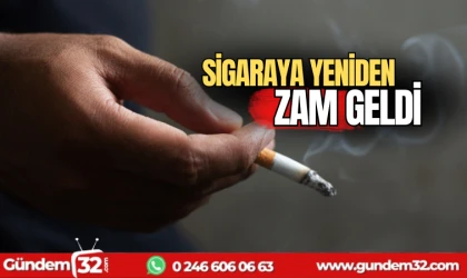 Sigaraya yeniden zam geldi