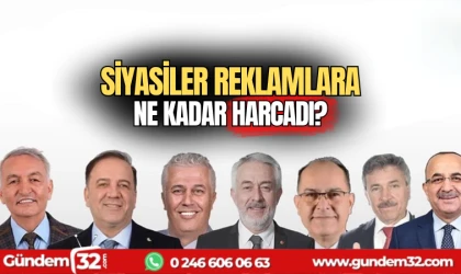 Siyasiler rekramlara ne kadar harcadı?