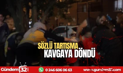 Sözlü tartışma kavgaya döndü