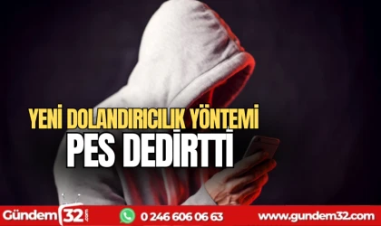 Yeni dolandırıcılık yöntemi pes dedirtti