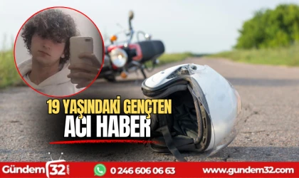 19 Yaşındaki Genç'ten acı haber