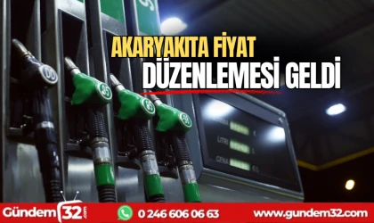 Akaryakıta fiyat farkı düzenlemesi geldi