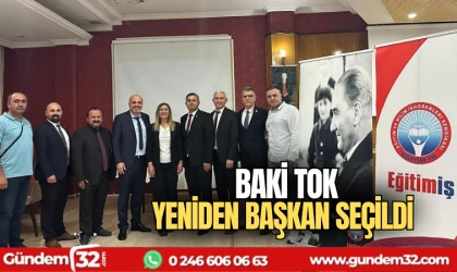 Baki Tok yeniden Başkan seçildi