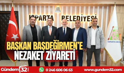 Başkan Başdeğirmen'e nezaket ziyareti