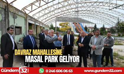 Davraz Mahallesine Masal park geliyor