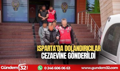 Dolandırıcılar tutulanarak cezaevine gönderildi