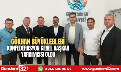 Gökhan Büyükleblebi, Akdeniz Muhtarlar Federasyonu Genel Başkan Yardımcısı oldu