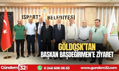 GÖLDOSK'tan Başkan Başdeğirmen'e ziyaret
