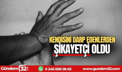 Kendisini darp edenlerden şikayetçi oldu