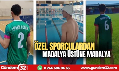 Özel Sporculardan madalya üstüne madalya