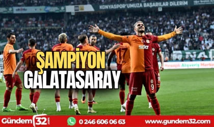 Şampiyon Galatasaray
