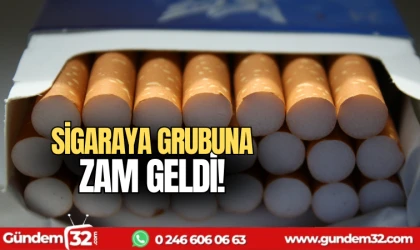 Sigara grubuna zam geldi