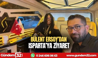 Bülent Ersoy'dan ISparta'ya ziyaret