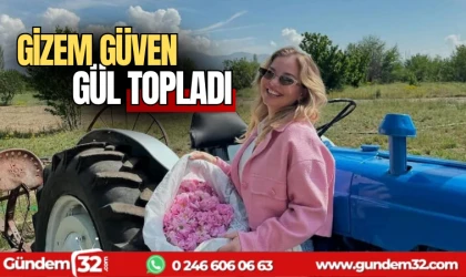 Gizem Güven Gül topladı