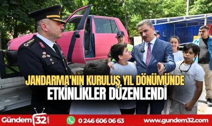 Jandarma'nın Kuruluş yıl dönümünde etkinlikler düzenlendi
