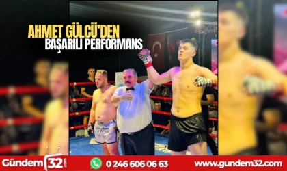 Ahmet Gülcü’den Başarılı Performans