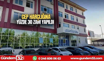 Cep harçlığına yüzde 30 zam yapıldı