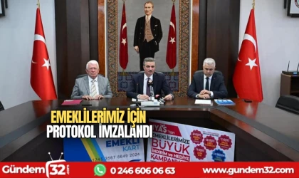 Emeklilerimiz İçin Protokol İmzalandı