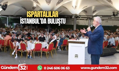 Ispartalılar İstanbul'da buluştu