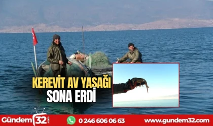 kerevit av yasağı sona erdi