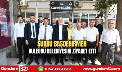 Şükrü Başdeğirmen Kuleönü Belediyesini ziyaret etti