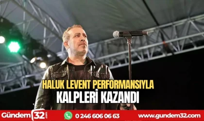 Haluk Levent performansıyla kalpleri kazandı