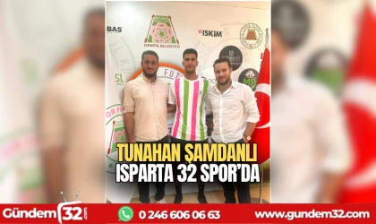 Tunahan Şamdanlı Isparta 32 Spor’da