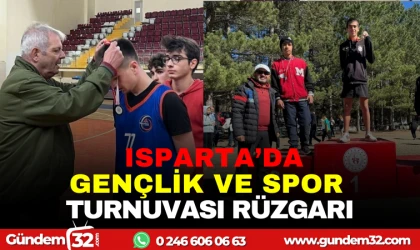 101. YIL KUTLAMASI; ISPARTA'DA GENÇLİK VE SPOR TURUVASI RÜZGARI