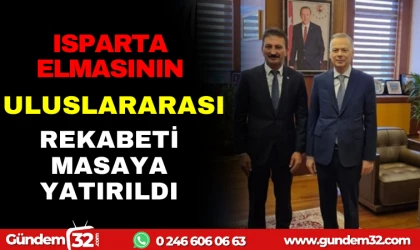 ISPARTA ELMASININ ULUSLARARASI REKABETİ MASAYA YATIRILDI