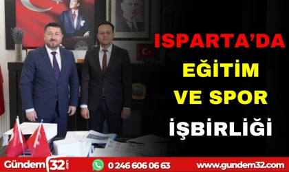 ISPARTA'DA EĞİTİM VE SPOR İŞBİRLİĞİ