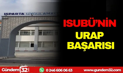 ISUBÜ'NÜN URAP BAŞARISI
