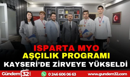 KAYSERİ GASTRONOMİ GÜNLERİ'NİNDE ISUBÜ RÜZGARI