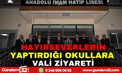 VALİ ERİN YALVAÇ'DA!