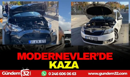 MODERNEVLER'DE KAZA