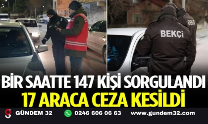 Isparta Emniyetinden Gülcü Mahallesi’nde Denetim