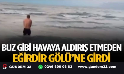 "Yarım Saat Kalacağım" Dedi, Göle Atladı