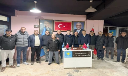 BAŞKAN ÖZMEN, TÜM İLÇE BAŞKANLARIYLA BULUŞTU