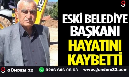 Eski Beleriye Başkanı Mustafa Soyöz vefat etti
